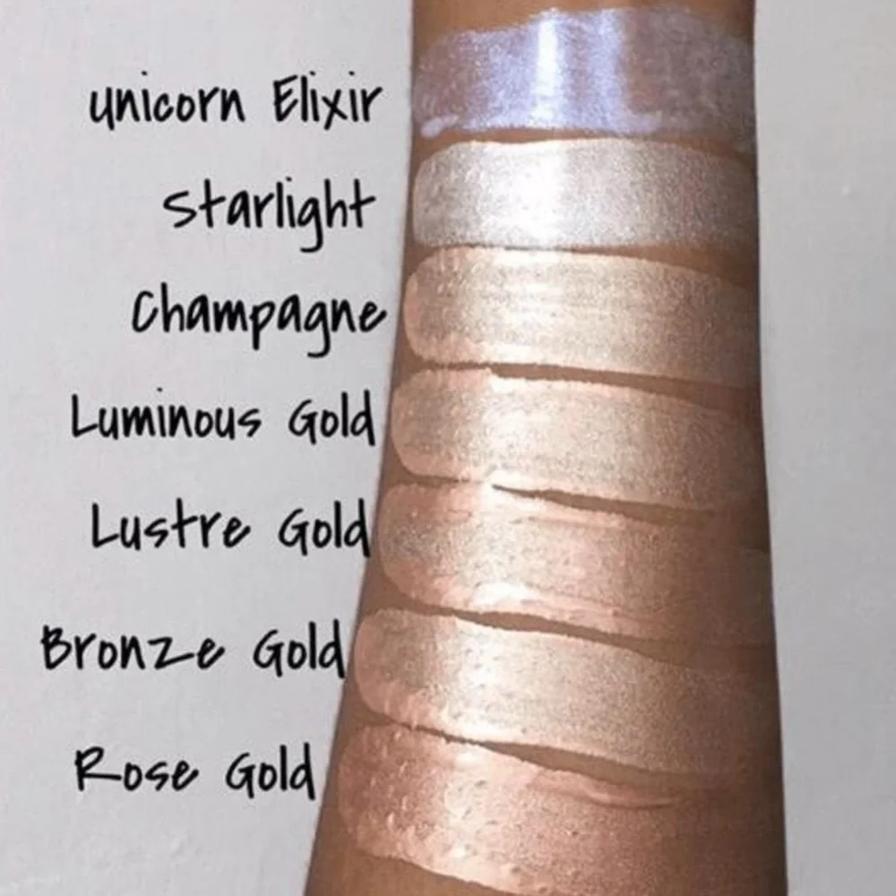 NEW! Makeup Revolution Highlighter Bundle Full Size Set 4 Vegan & Cruelty-Free